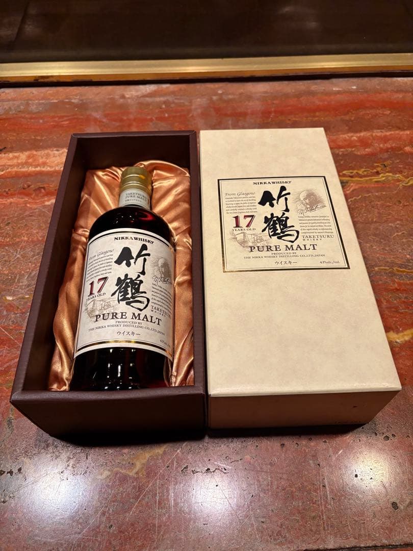 [値下げ]竹鶴17年　箱付き