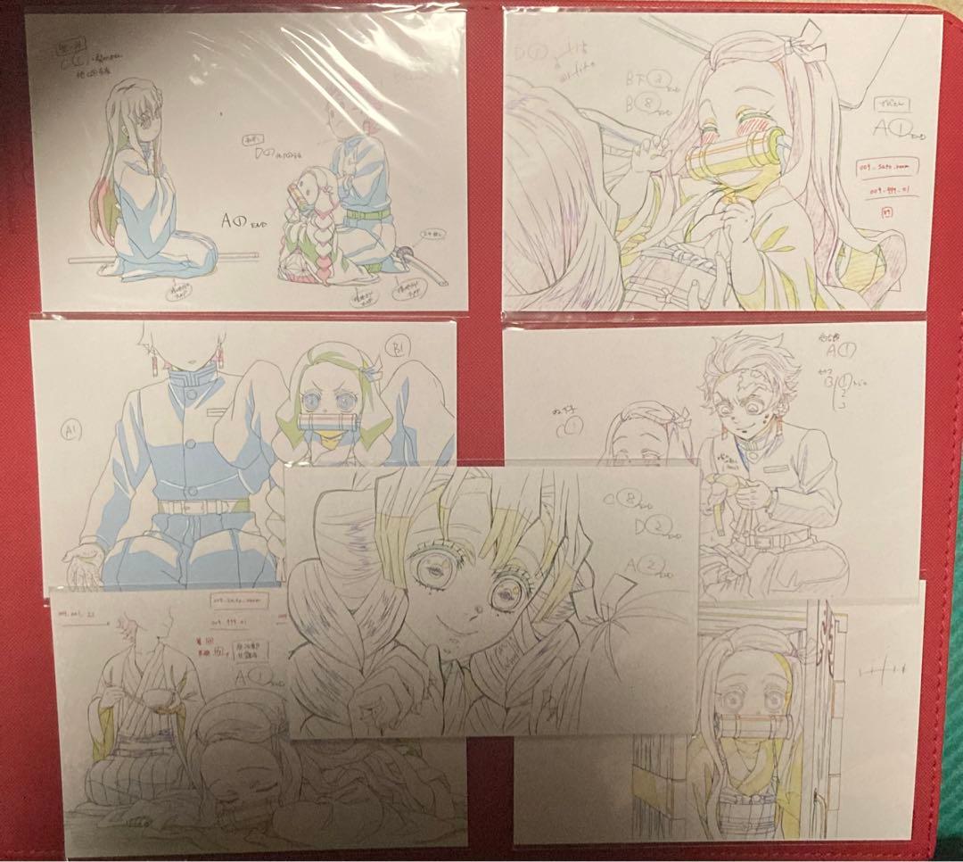 鬼滅の刃　刀鍛冶の里　原画　ポストカード　7枚セット