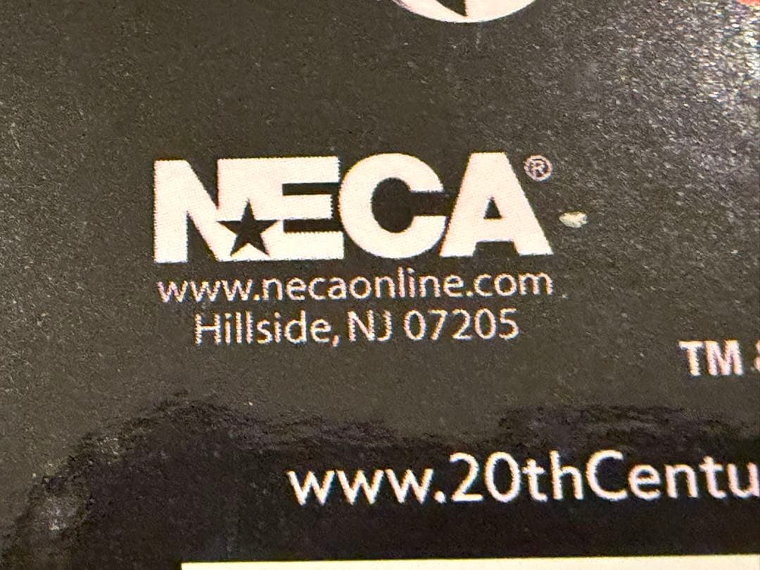 【未開封】NECA エイリアンロムルス　スコーチドゼノモーフ