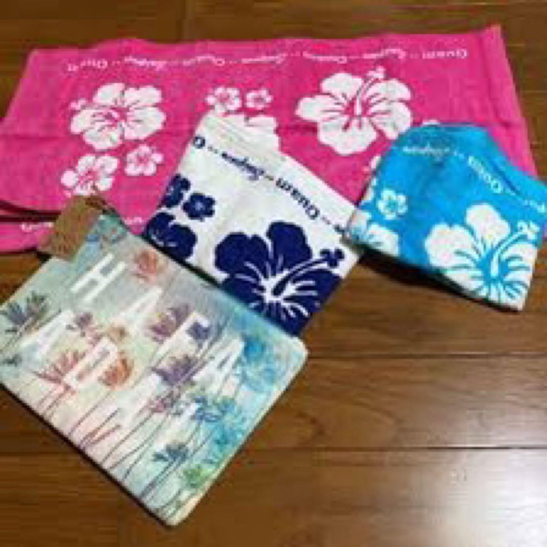 花柄タオルセット