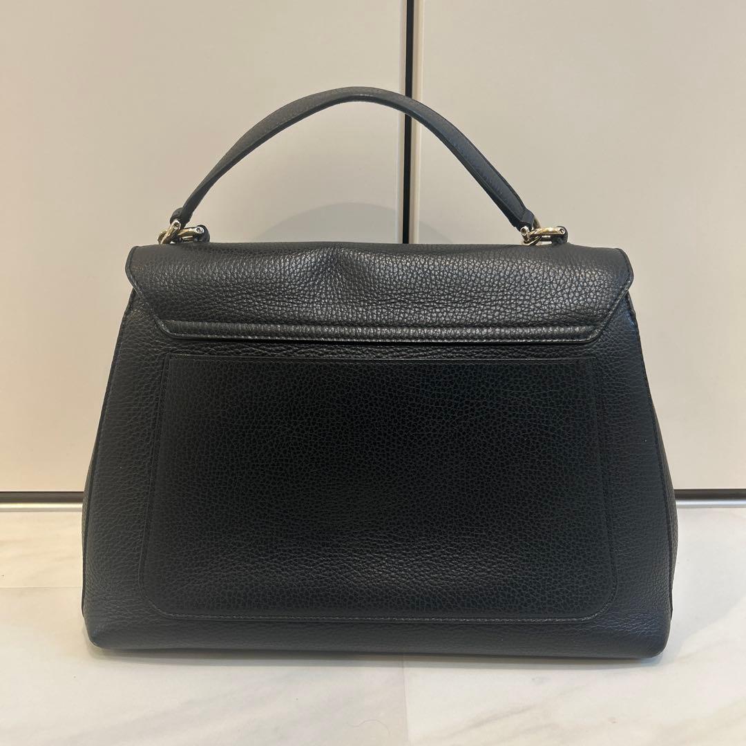美品 FURLA フルラ スリーク 2way ハンドバッグ ショルダーバッグ