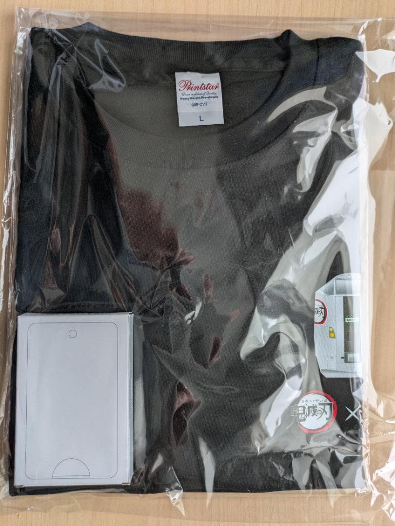 鬼滅の刃　JR北海道　描き下ろしイラストデザイン　Tシャツ＆パスケース非売品