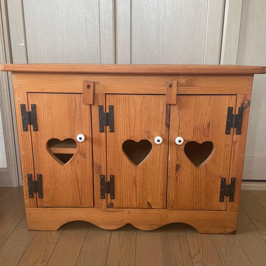 （used）カントリー家具　キャビネット　ローボード　テレビボード