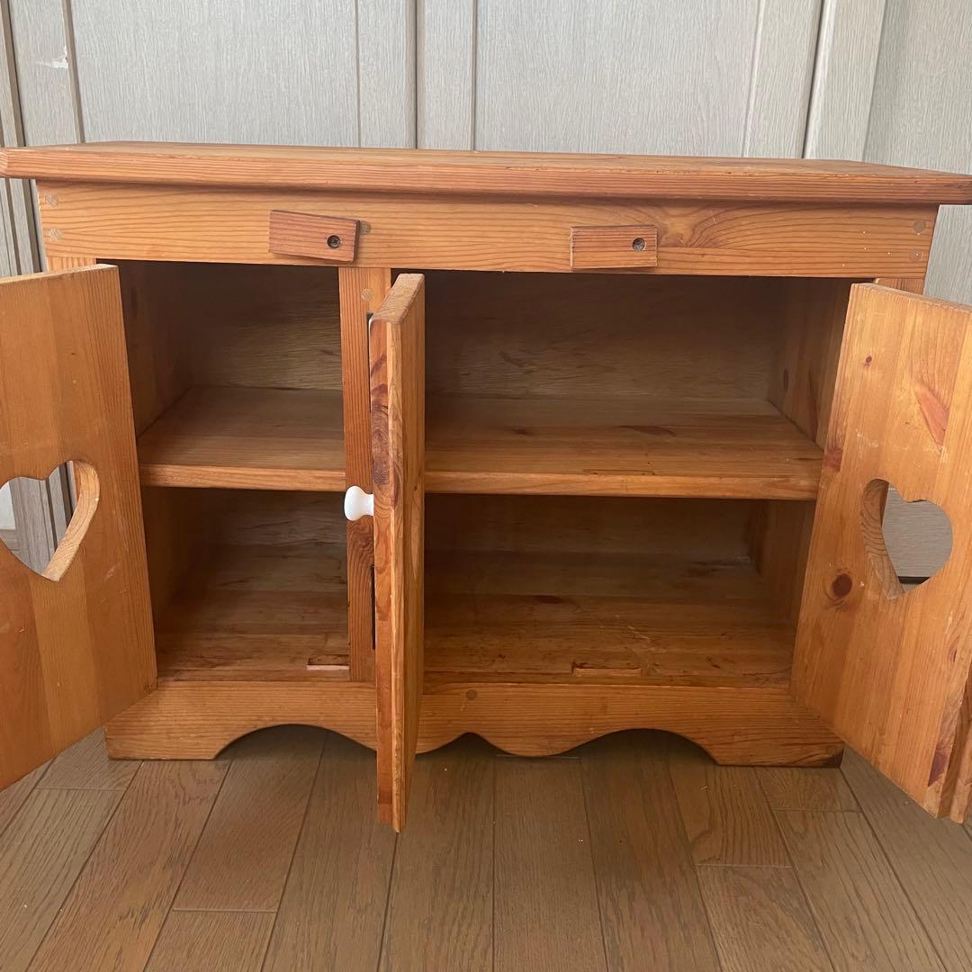 （used）カントリー家具　キャビネット　ローボード　テレビボード