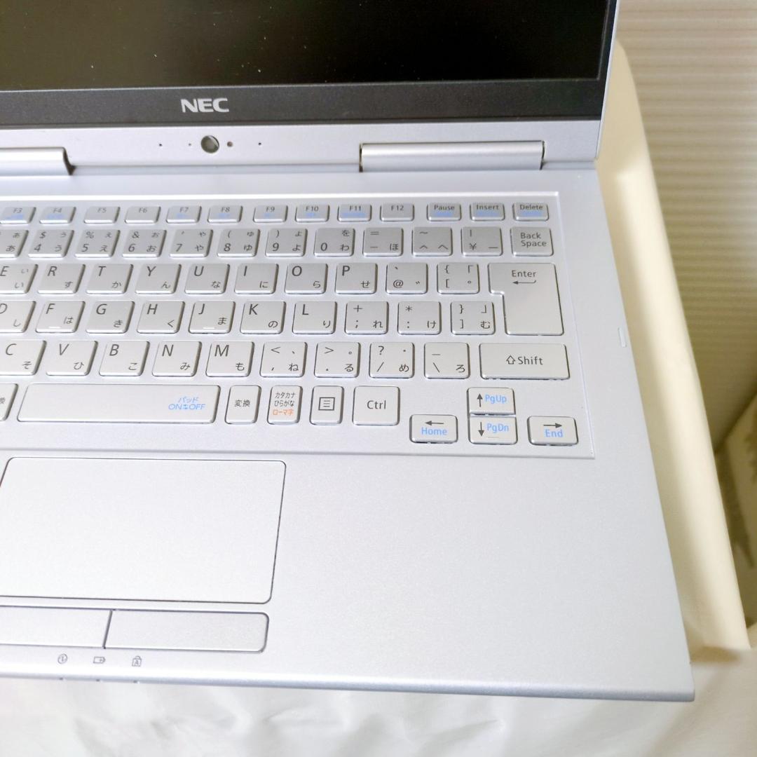 ノートパソコン 2in1 NEC Windows11 SSD512GB カメラ