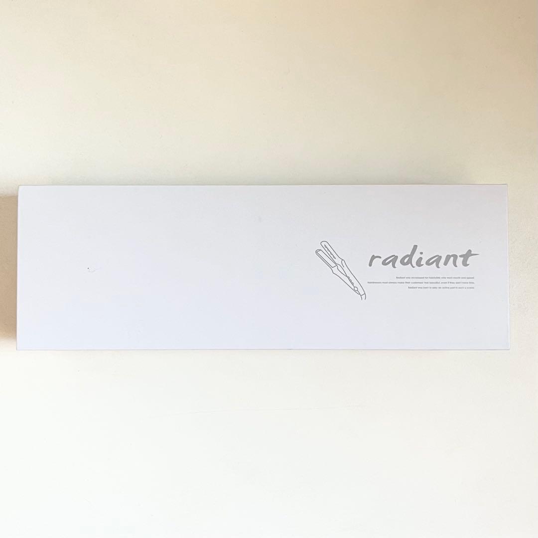 美品　正規品　ラディアント　ストレートアイロン　28mm
