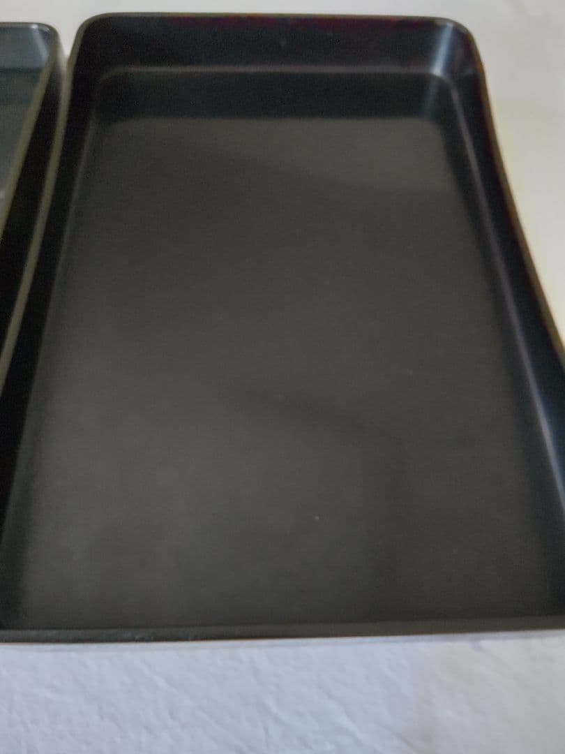 艶消し古漆塗り硯箱