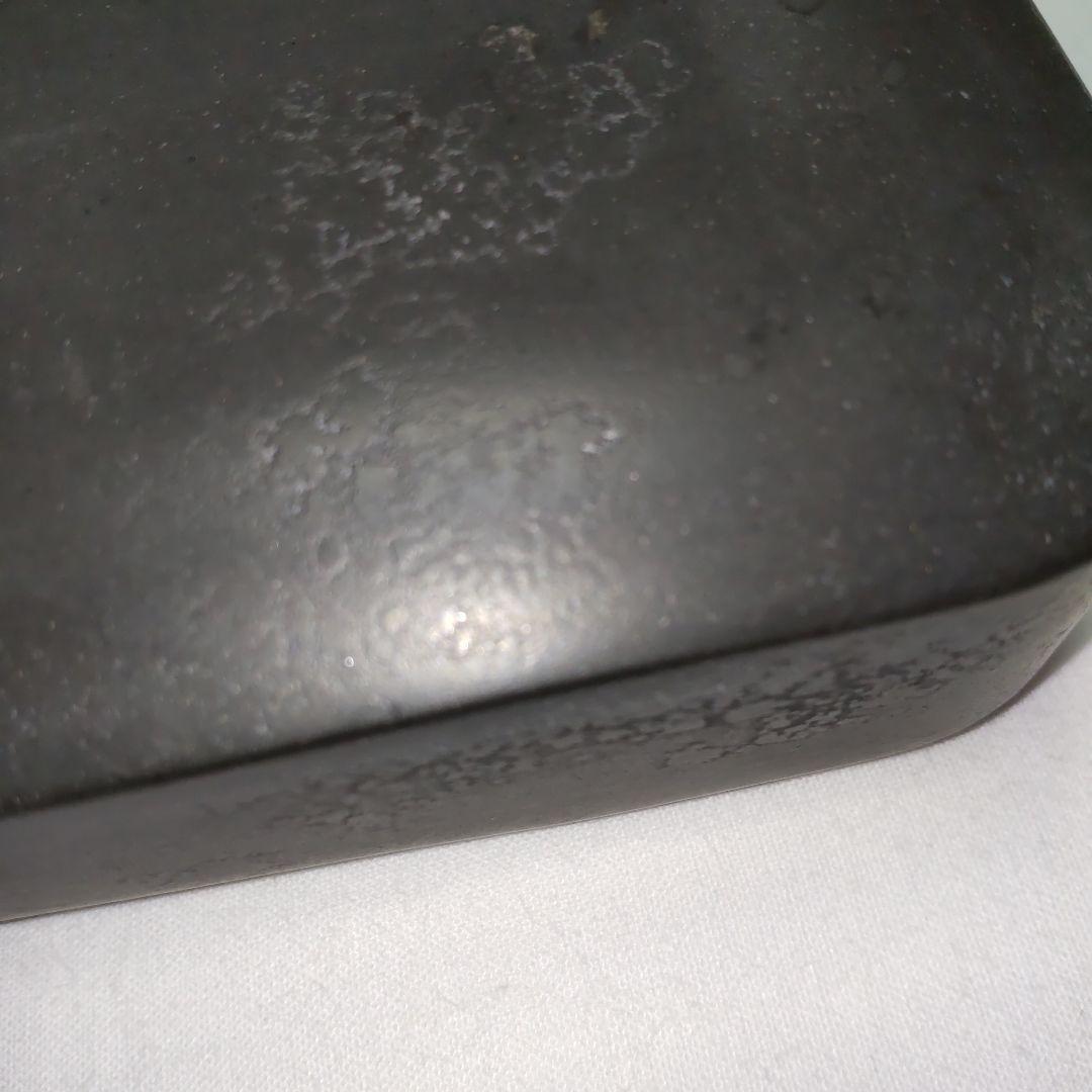 艶消し古漆塗り硯箱