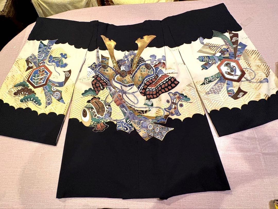 お値引き　男児　五歳　七五三　伝統柄