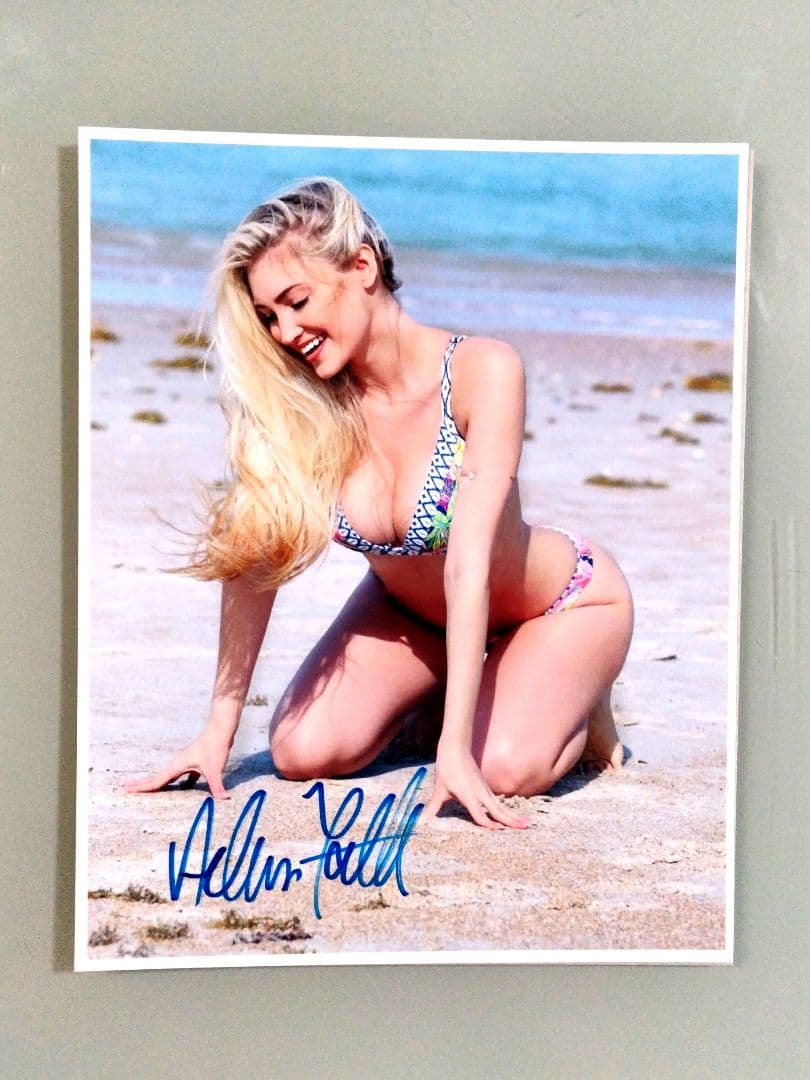 アンナ・フェイス直筆サイン入り超大型写真…