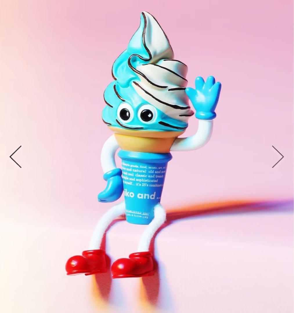 flavorsマグカップとドーナツ・ソフトクリームのオブジェ4点セット