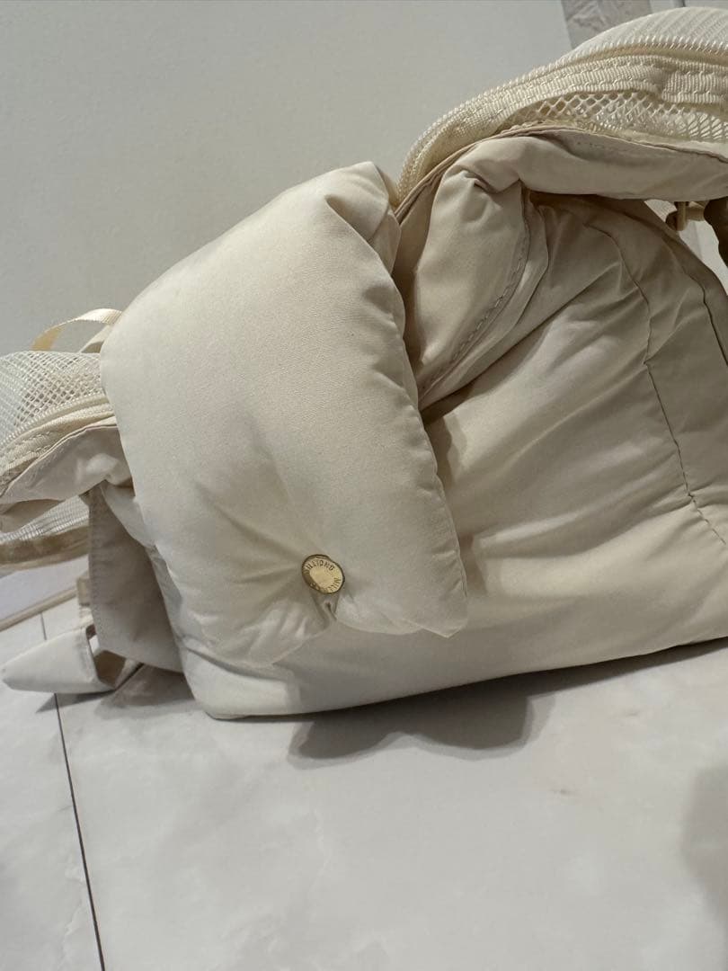 【新品未使用】MILLIONG コットンキャンディバッグ - バニラクリーム M