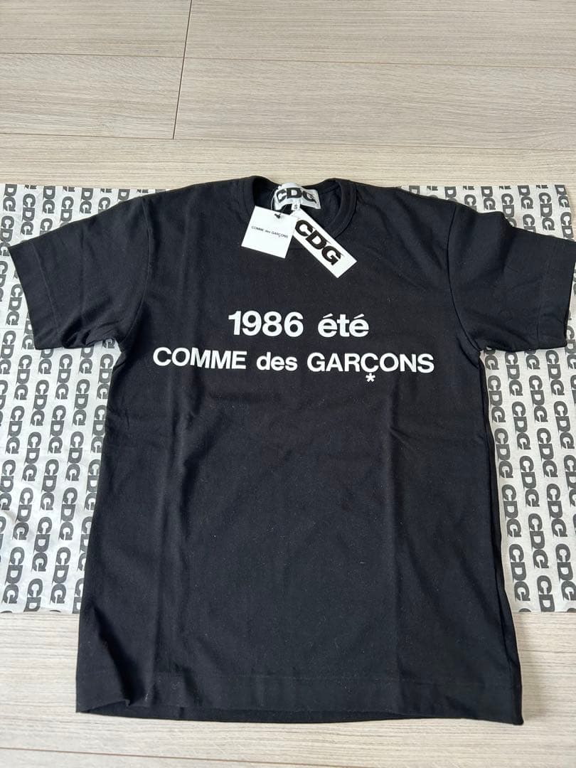 COMME des GARÇONS 1986 été T-SHIRT