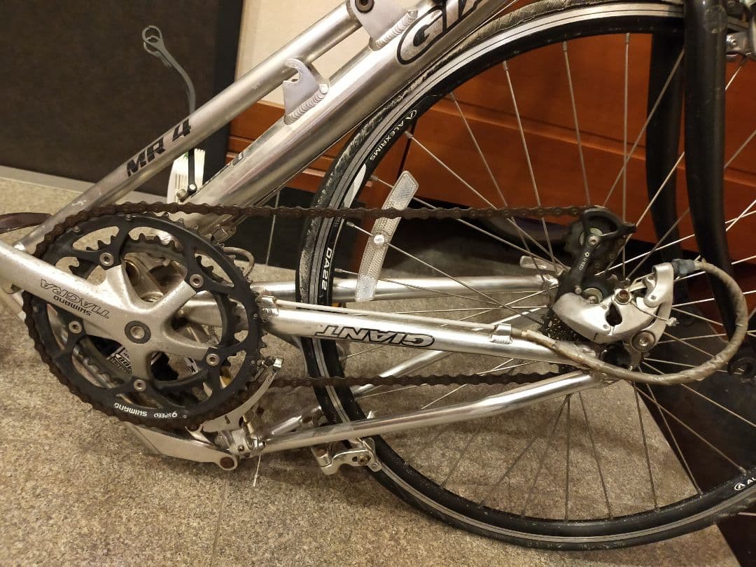 GIANT MR-4 生産終了16速 シルバー 24インチ ミニベロ 輪行袋付