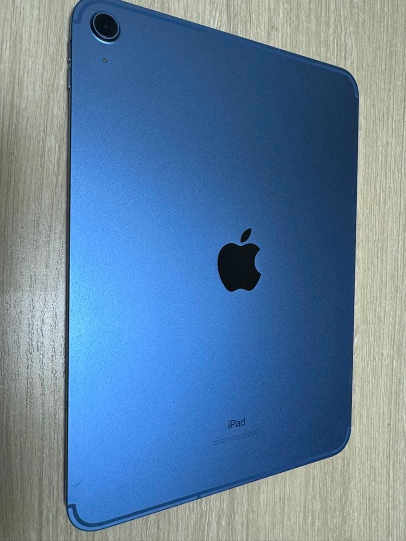 Apple iPad 第10世代64G青　本体　箱あり