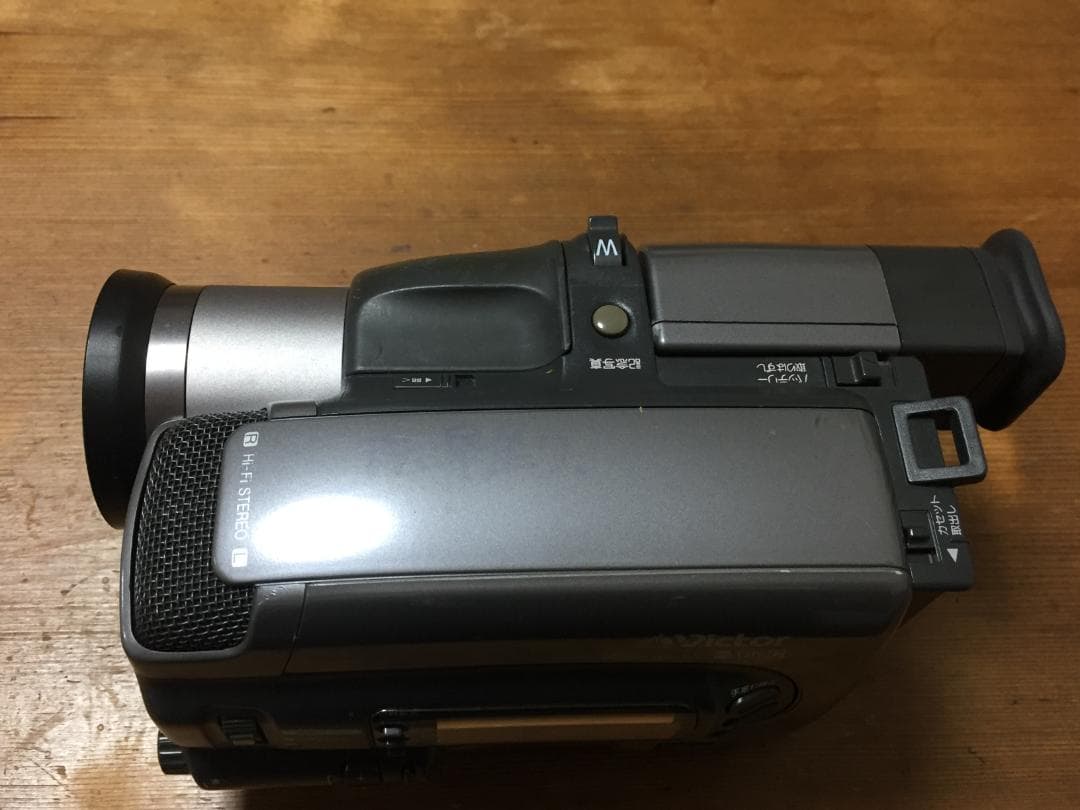 美品 撮影再生ダビングOK　VICTOR　GR-EX7　付属品有　S-VHS-C
