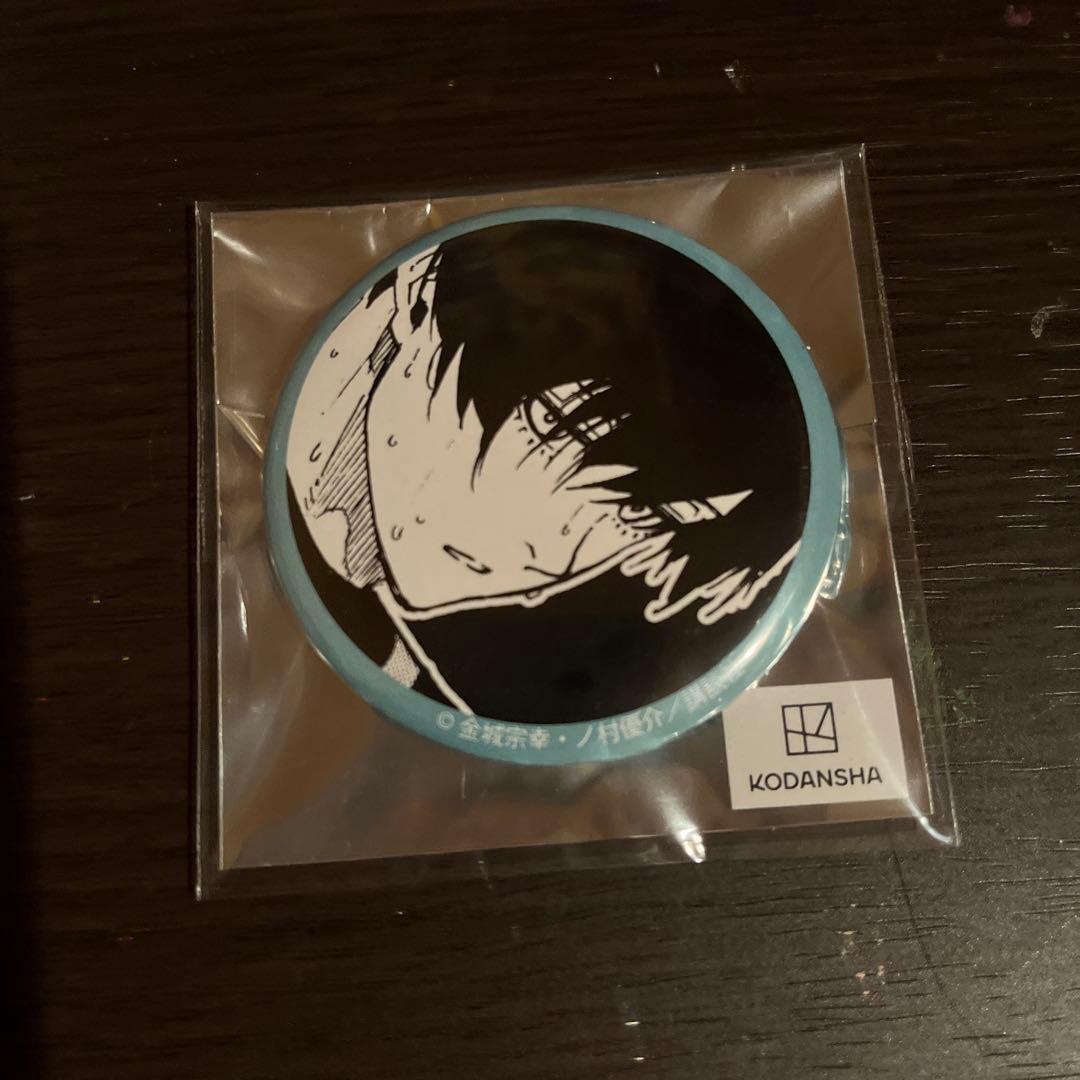 ブルーロック アニメのヒロズ 缶バッジ 糸師凛　v2