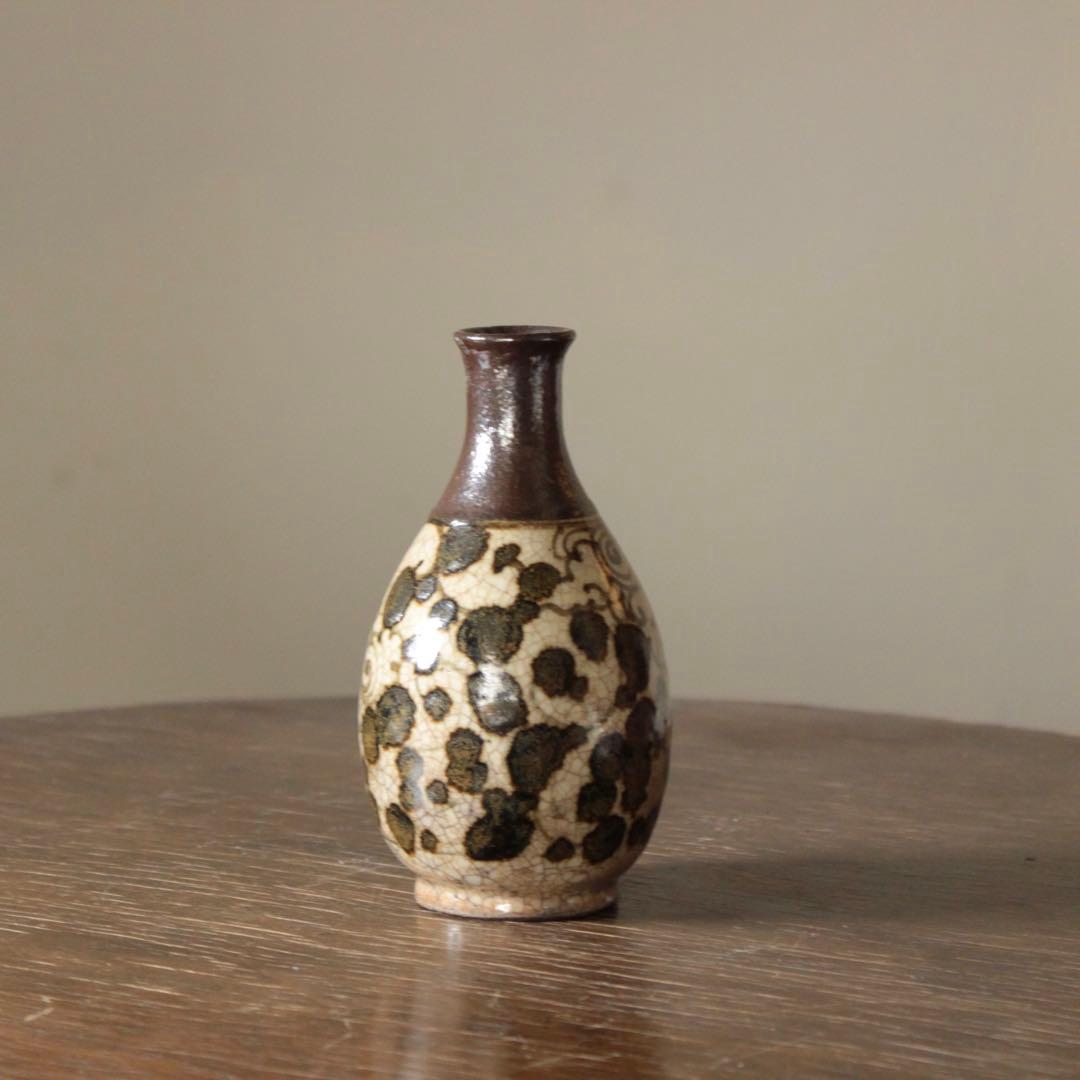 鉄絵 徳利 酒器 古美術 古道具 絵瀬戸 アンティーク とくり