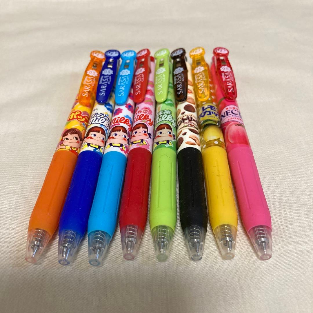 SARASA CLIP 不二家コラボ×８色 セット