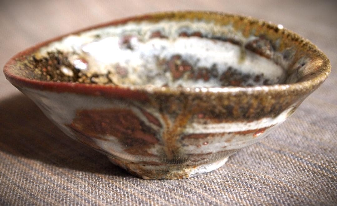 人気作家★辻村塊【師＆父：辻村史朗】★粉引盃★共箱・友布・栞