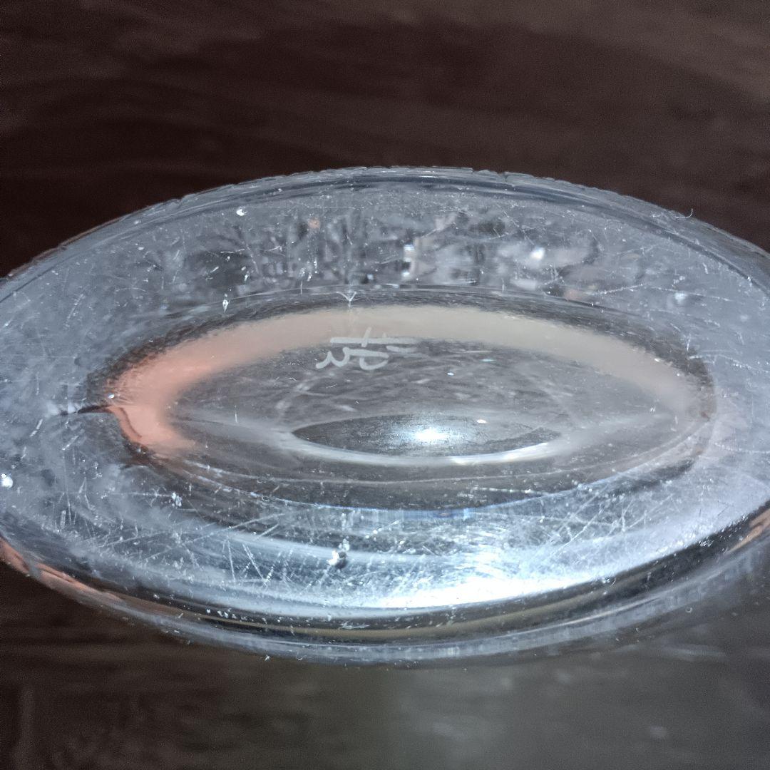 HOYAクリスタル フラワーベース 花瓶 佐々木文夫デザイン 高さ22cm希少