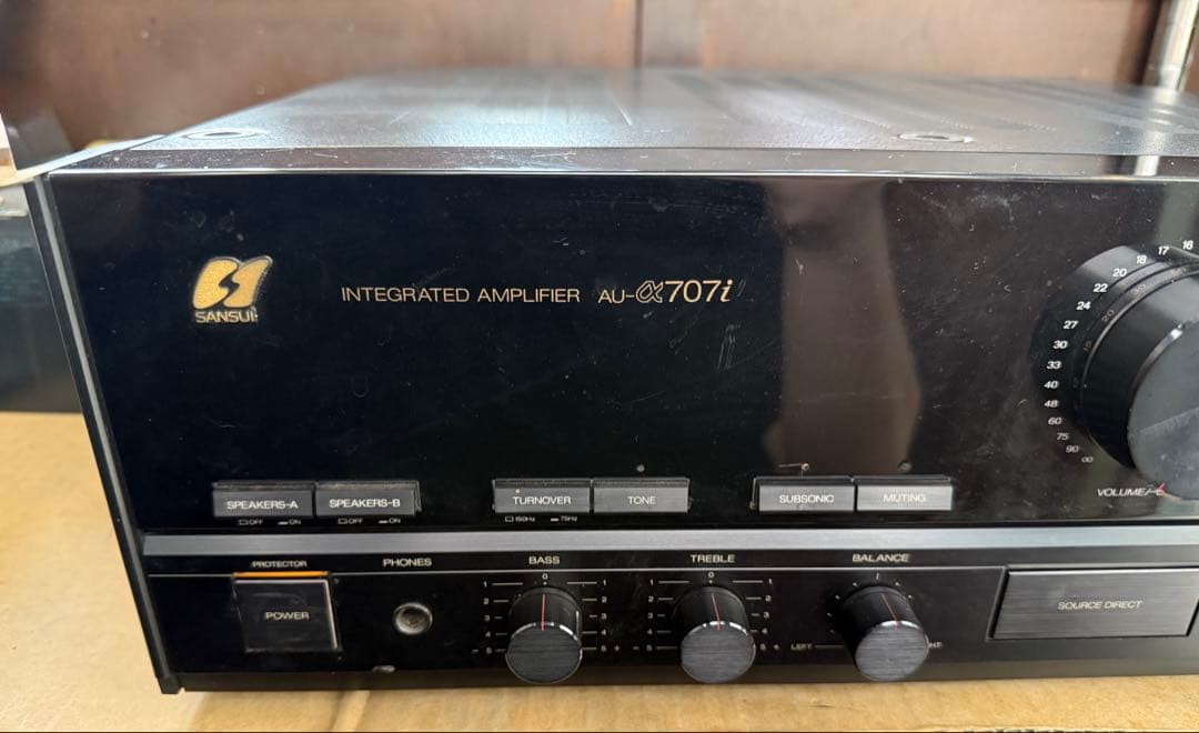 《ジャンク》SANSUI AU-α707 プリメインアンプ