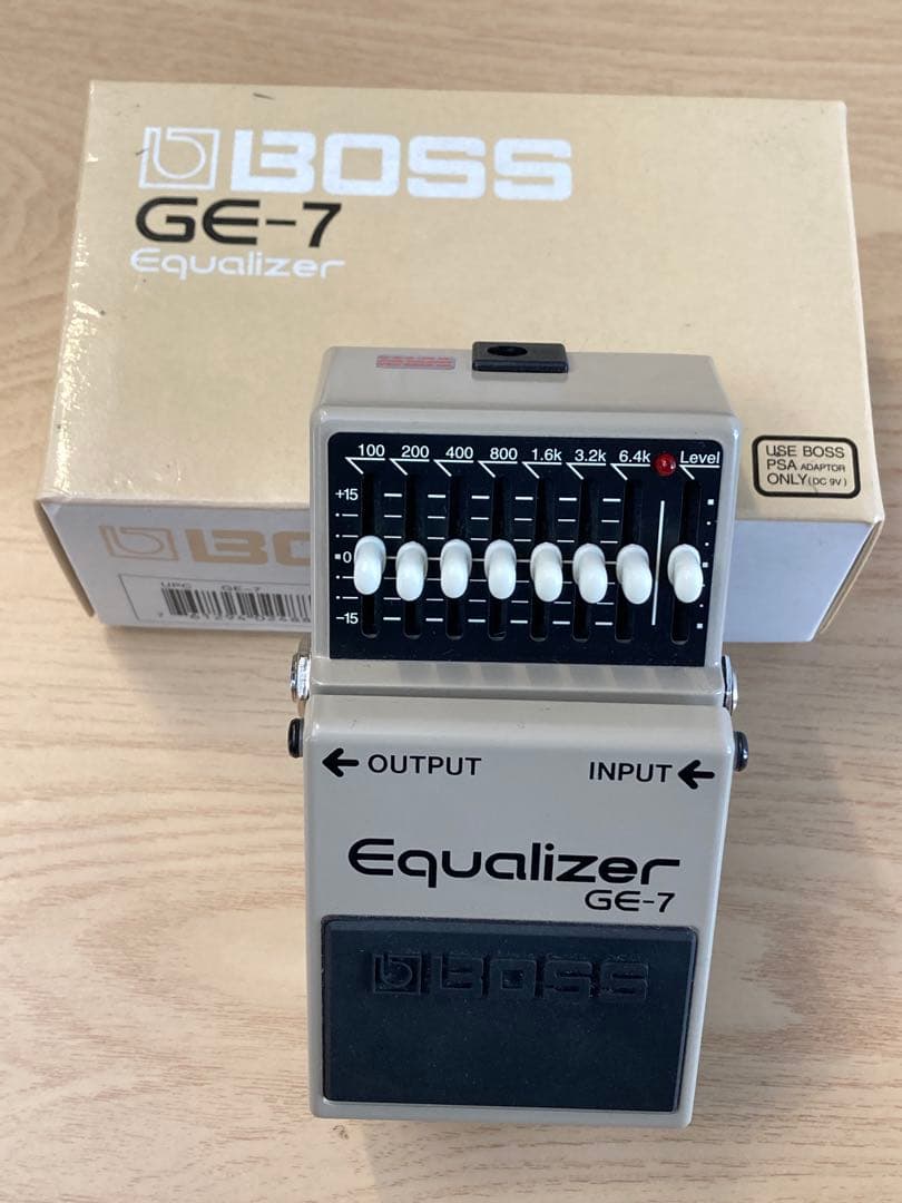 BOSS GE-7 イコライザー　箱付