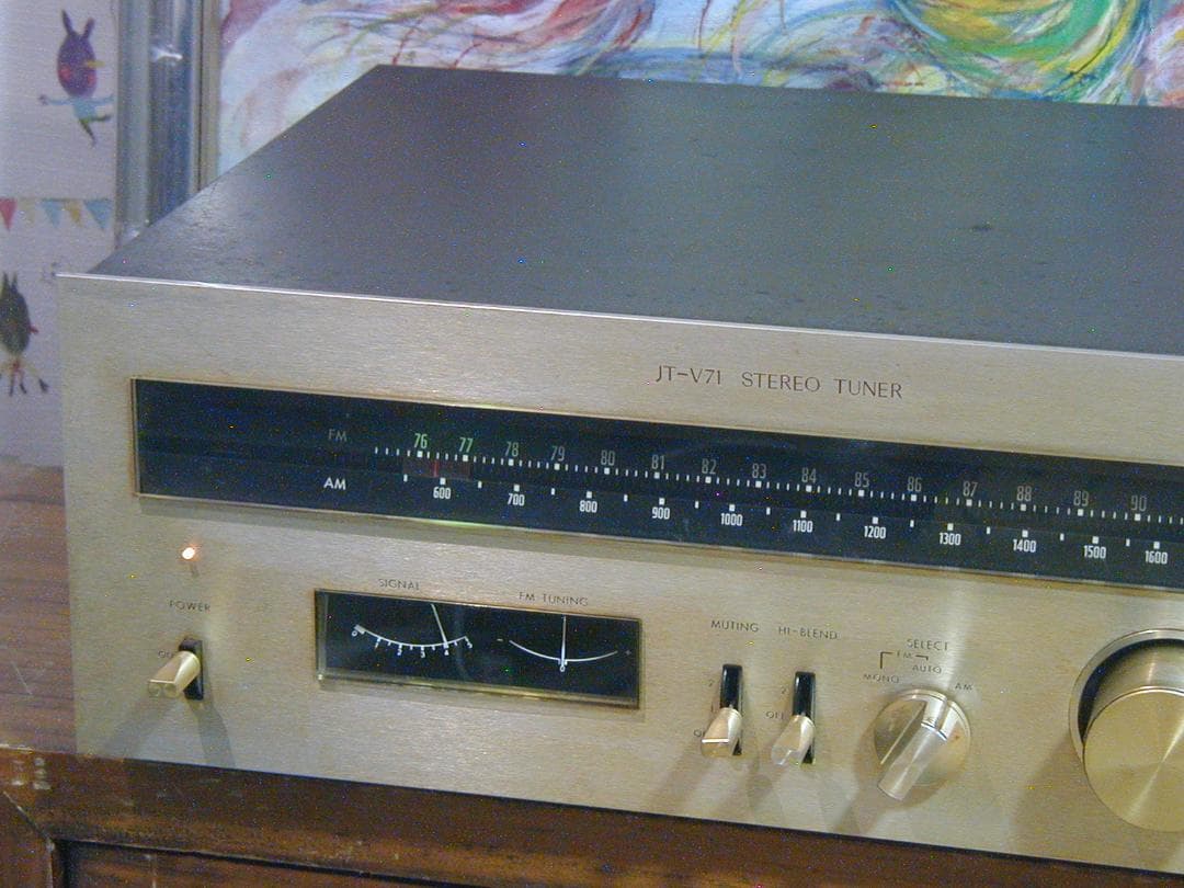 ★ビクター JT-V71 AM/FM Stereo チューナー (1976)