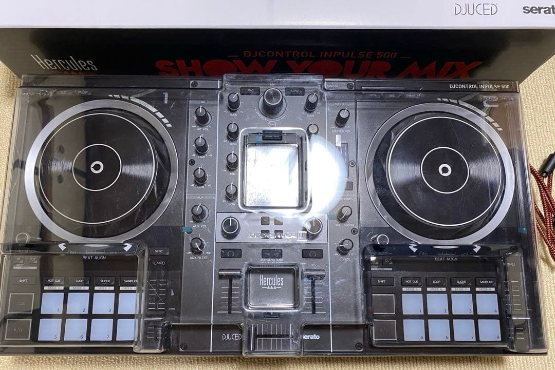 【極美品】Hercules DJControl Inpulse500 カバー付き