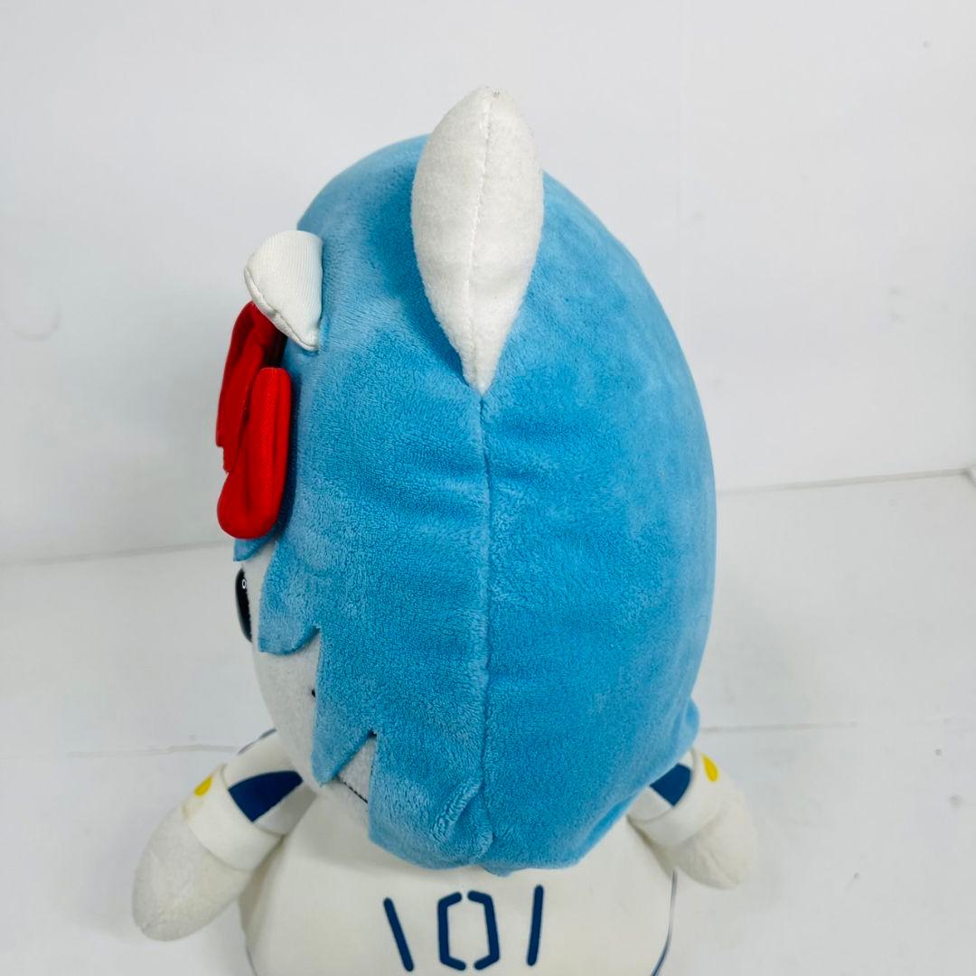 希少 エヴァンゲリオン ハローキティ 綾波レイ ハイパージャンボ ぬいぐるみ