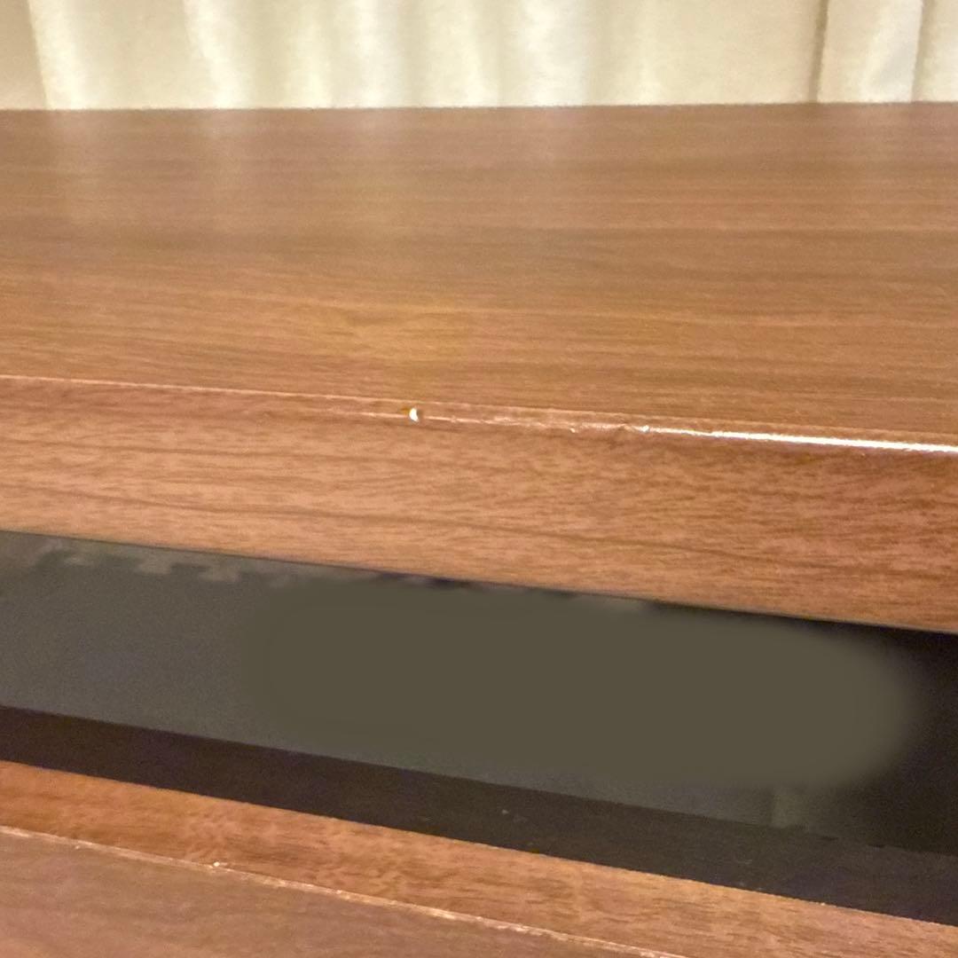 匿名配送　lowya 140cm テレビ台　ウォルナット