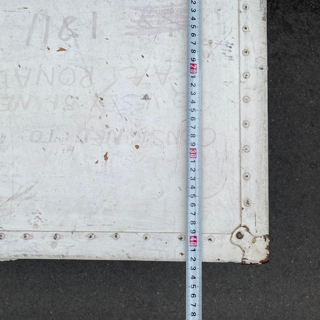 アンティーク木製トランクケース