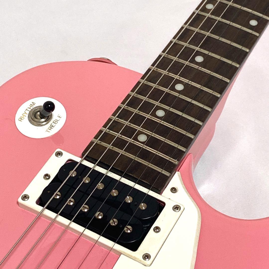 エピフォン レスポール100 ピンク エレキギター 限定品 稀少