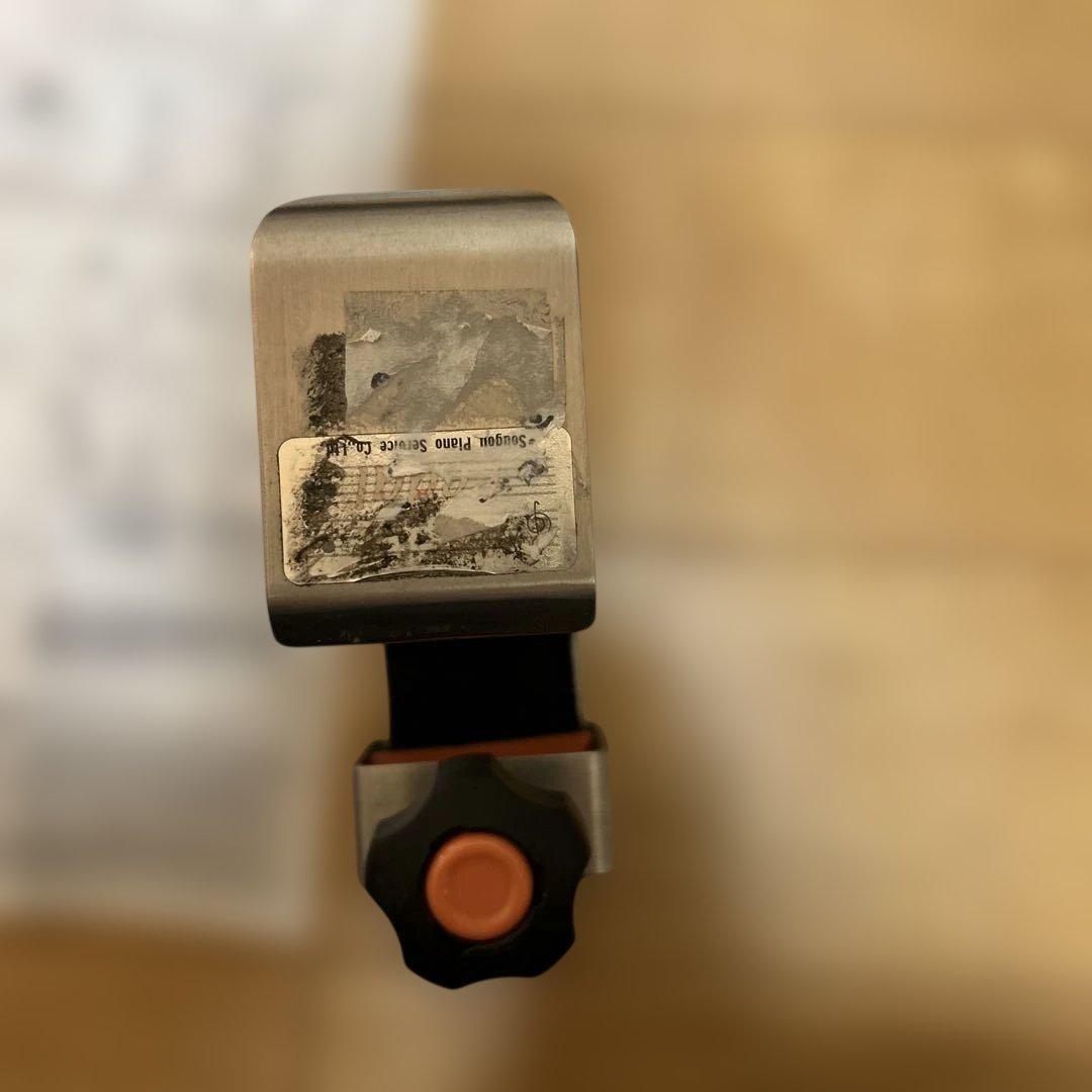 ピアノ補助ペダル　アシストスツール　吉澤ASS-V BK