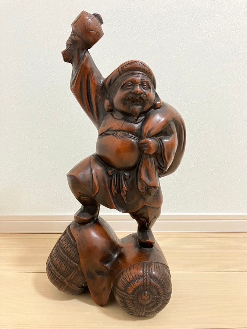 七福神　恵比寿様　大黒天様　商売繁盛　開運　風水　縁起物　骨董品　置物