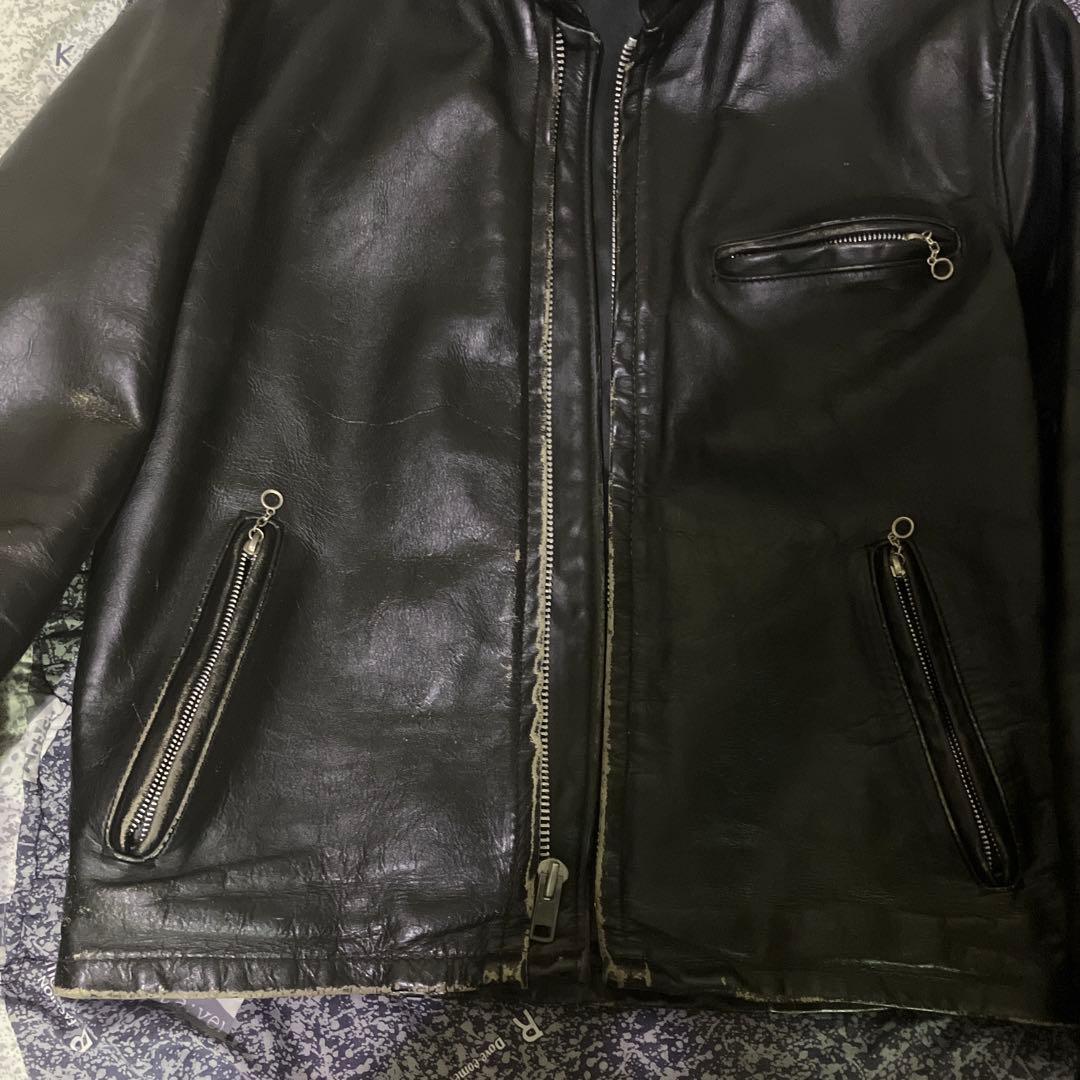 schott 641 シングルライダースジャケット　40 ショット641