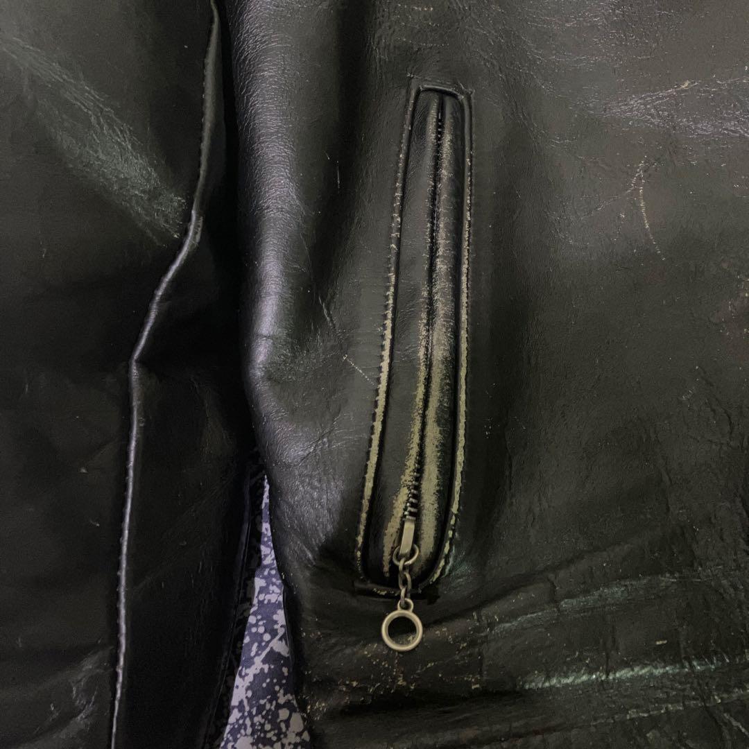 schott 641 シングルライダースジャケット　40 ショット641