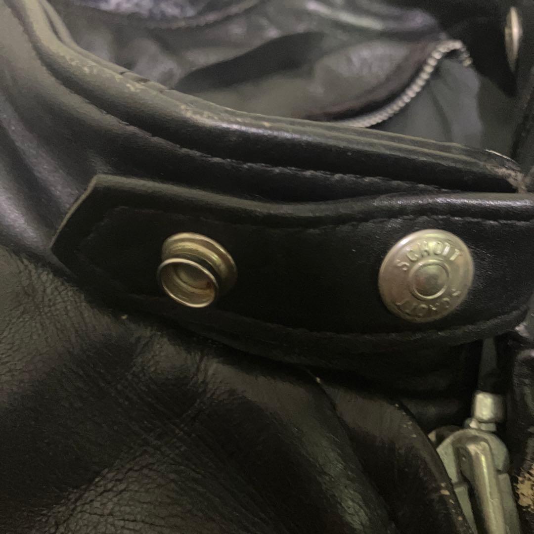 schott 641 シングルライダースジャケット　40 ショット641