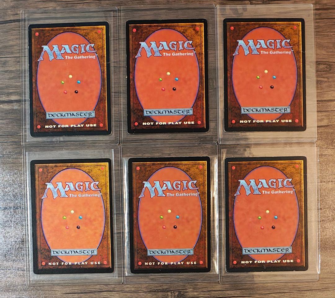 大判カード Black Lotus Serra Angel等 合計６枚 MTG