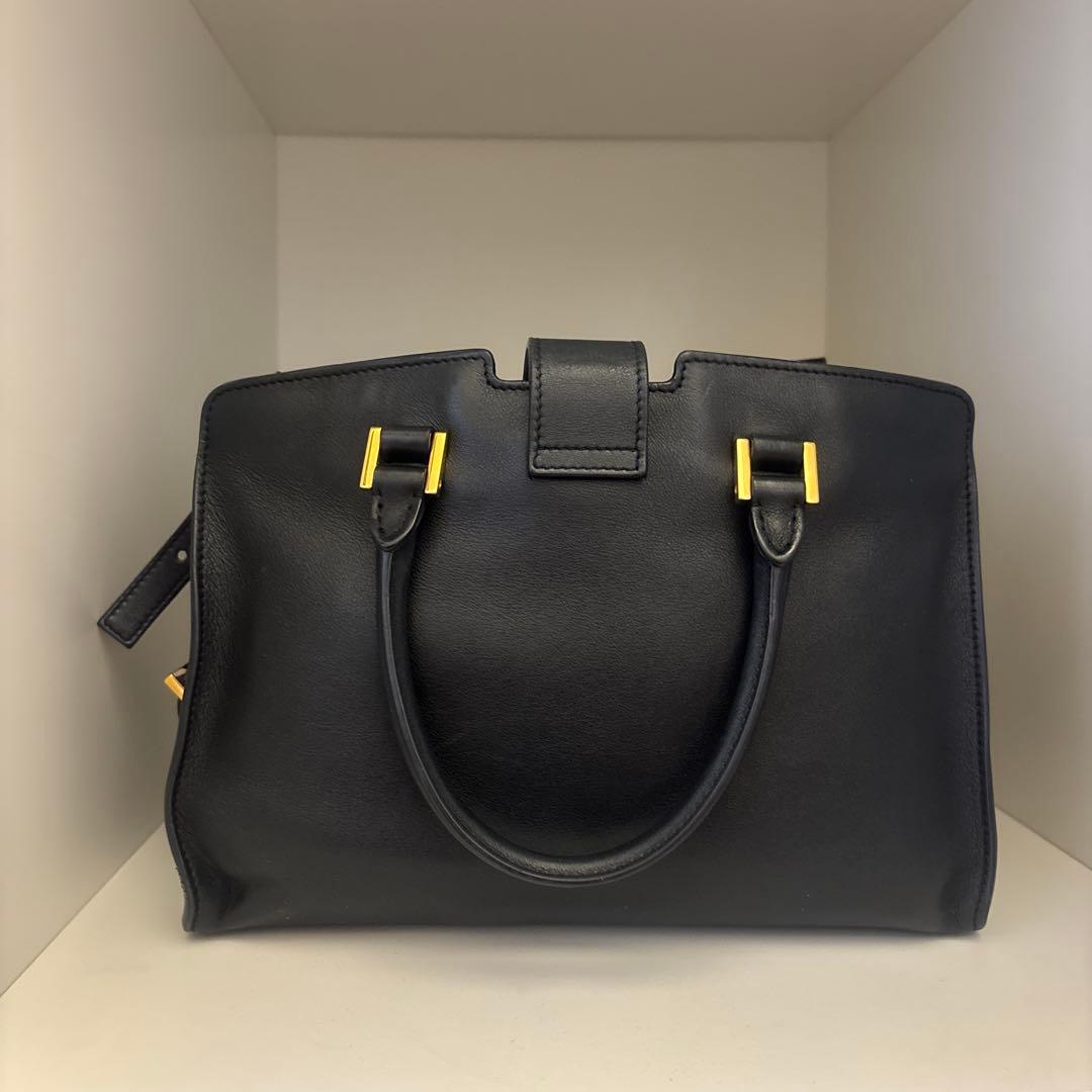 サンローランパリベイビーカバ スYSL ブラック2way ハンド