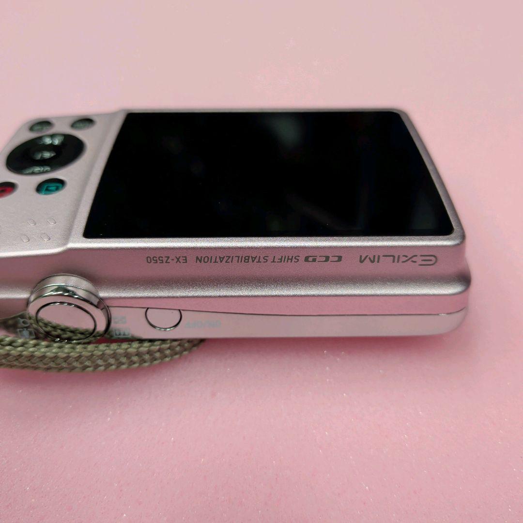 【美品】CASIO EXILIM EX-Z550 ピンク デジカメ 動作確認済み