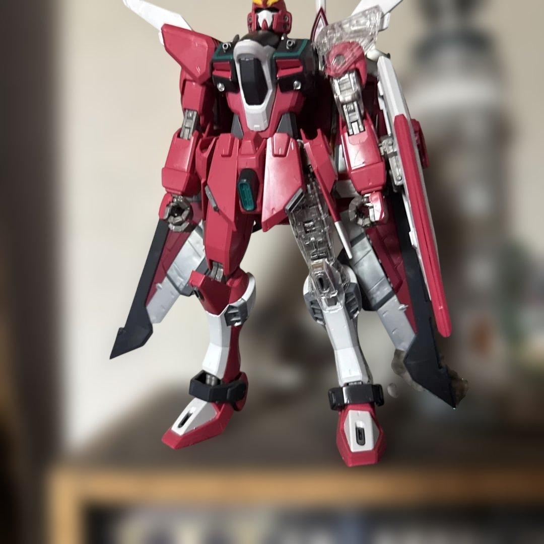 MG ♾️ジャスティスガンダム (ZGMF-X19A) 1/100組立済み