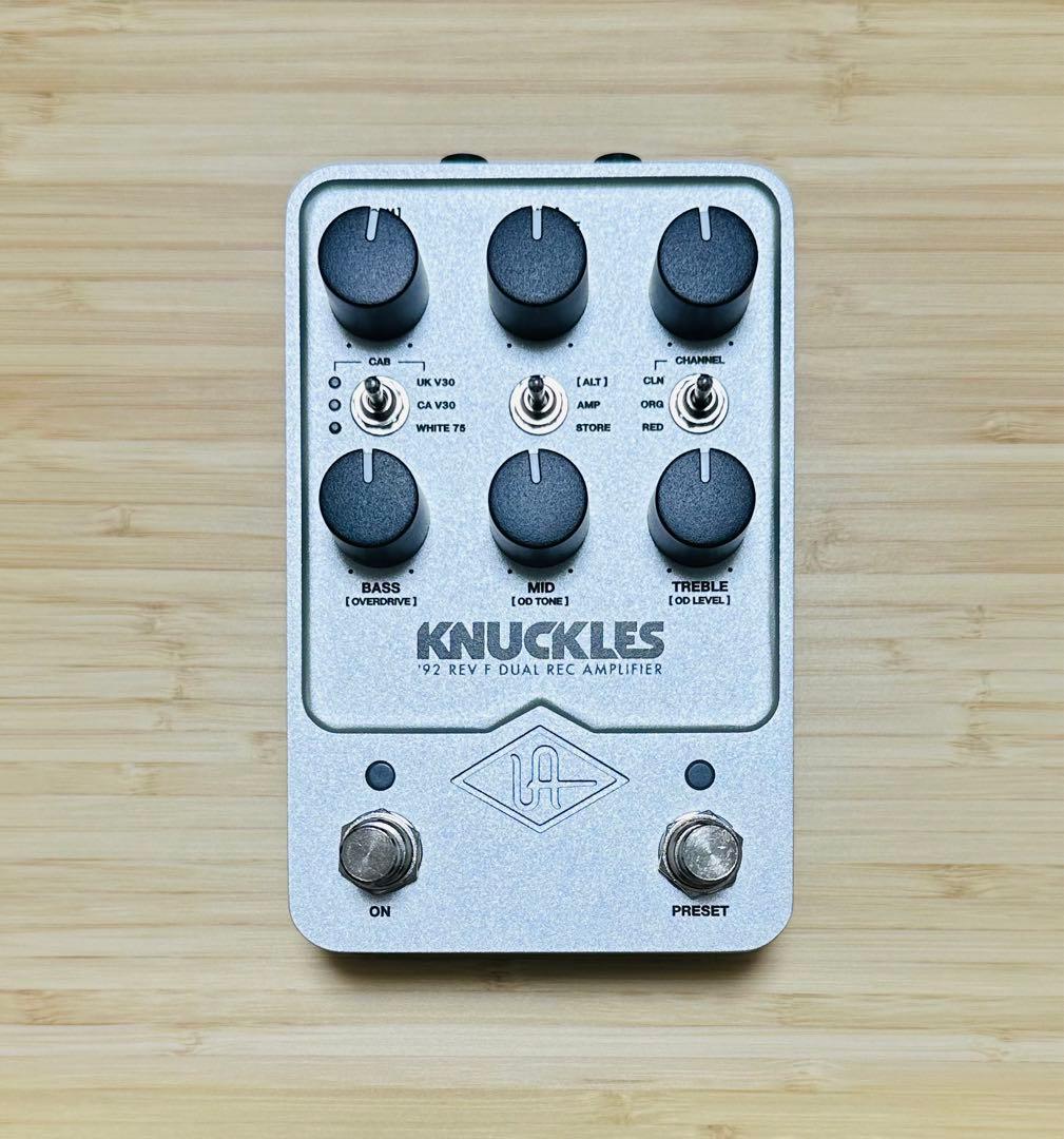 ギター UAFX Knuckles '92 Rev F Dual Rec