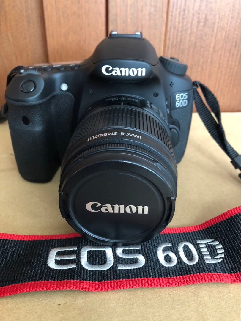 Canon キャノン EOS 60D デジタル一眼レフ カメラ 望遠レンズ付き