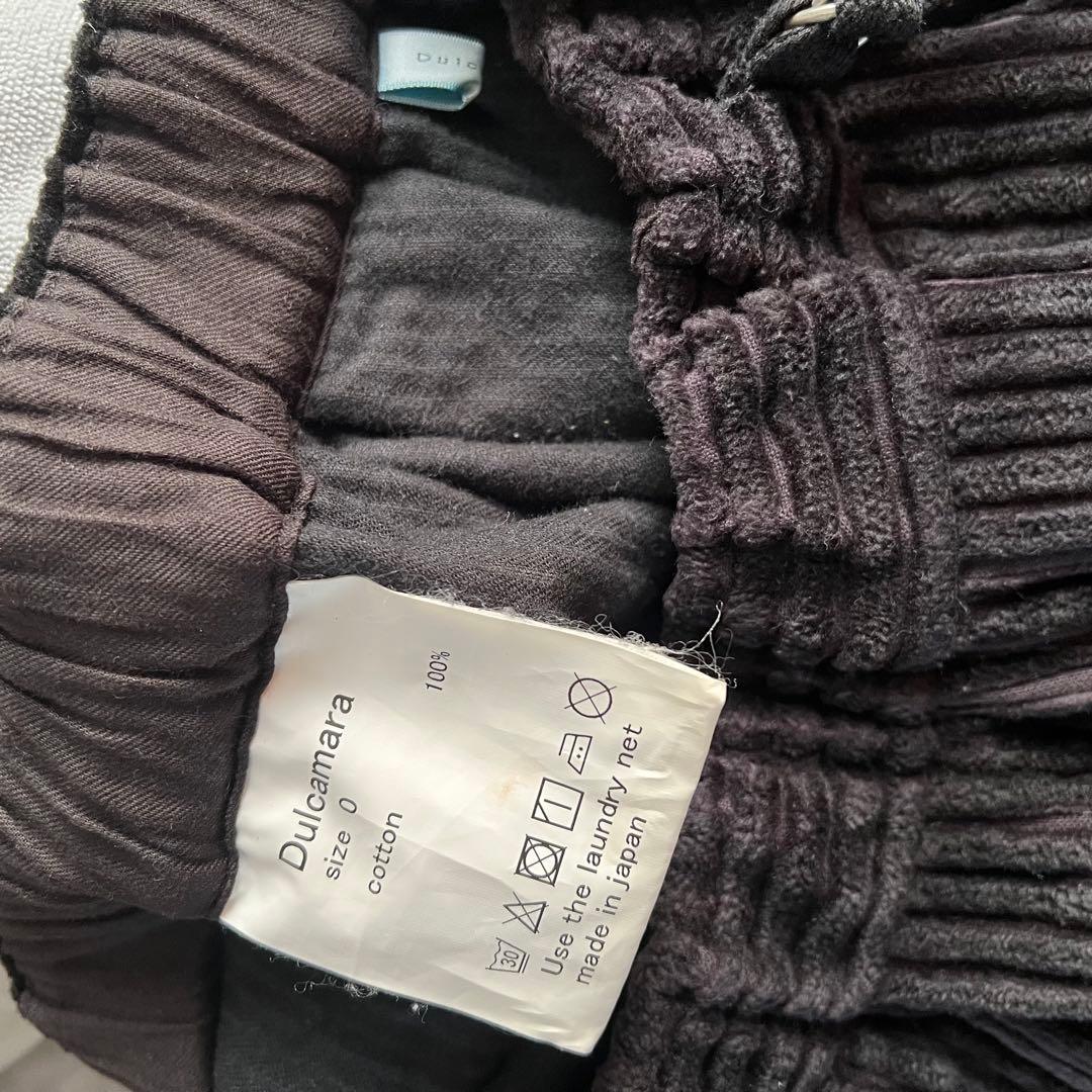 ドゥルカマラ dulcamara 太畝コーデュロイ切替パンツ