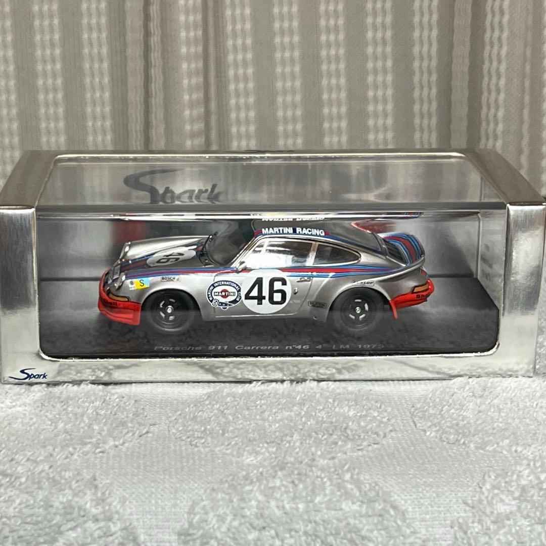 スパーク，ポルシェ911カレラ　＃46 LM1973 1/43スケール