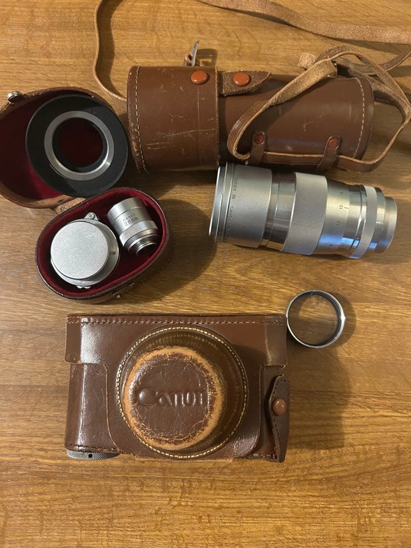 ⭐︎年末特別価格Canon IV SB レンジファインダーカメラ レンズ3本セット