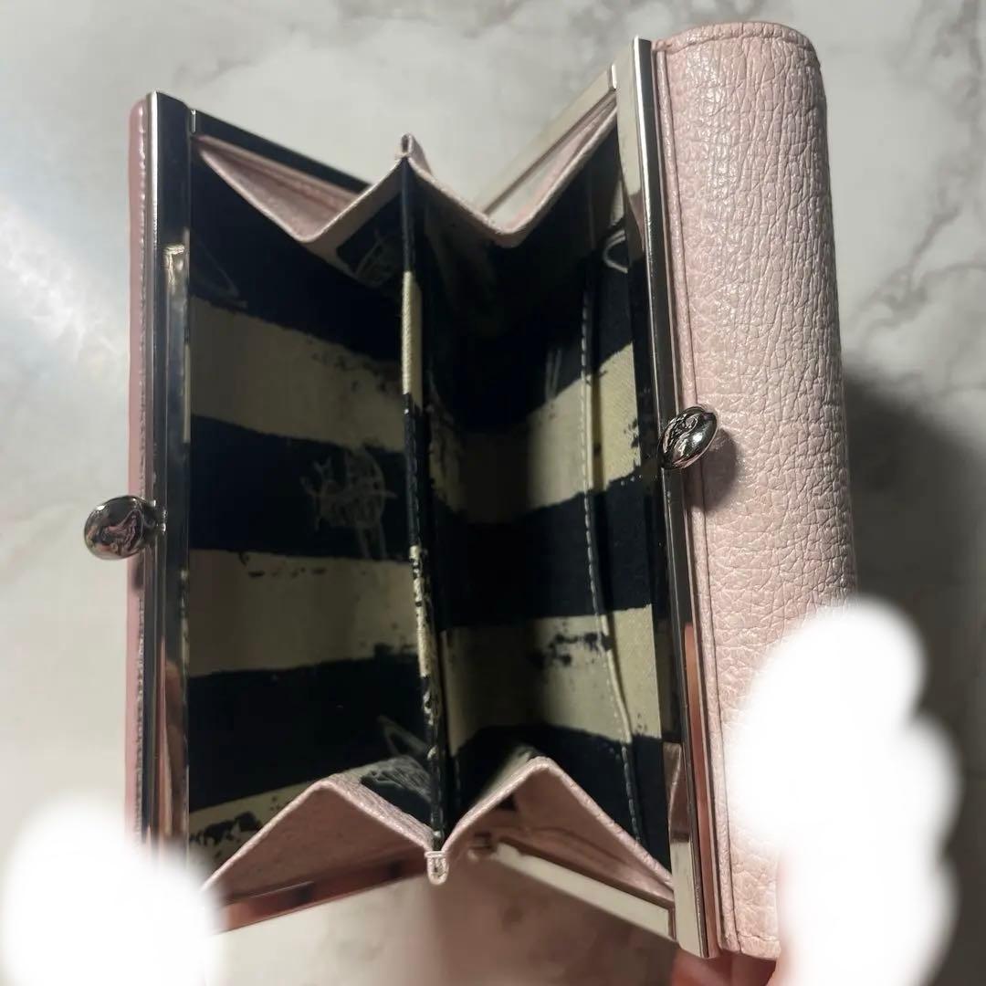 Vivienne Westwood オンライン限定　三つ折り財布 ピンク