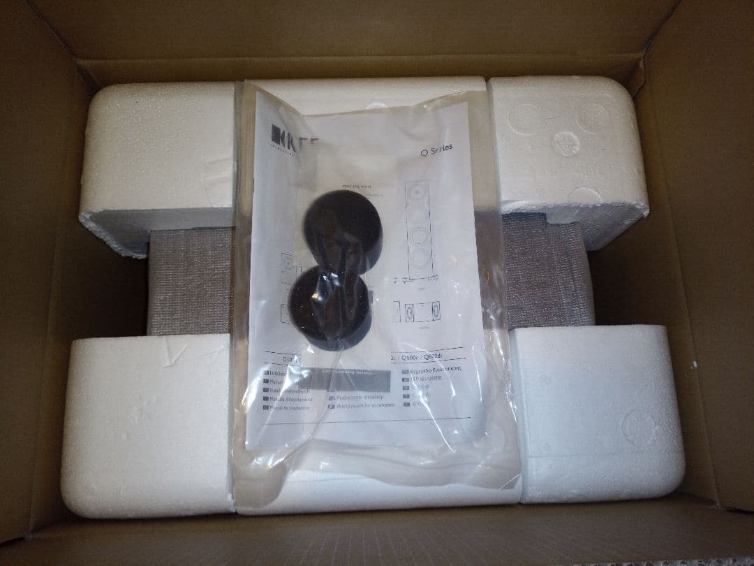 【新品・自宅保管】KEF Q100 ブックシェルフ スピーカー ペア