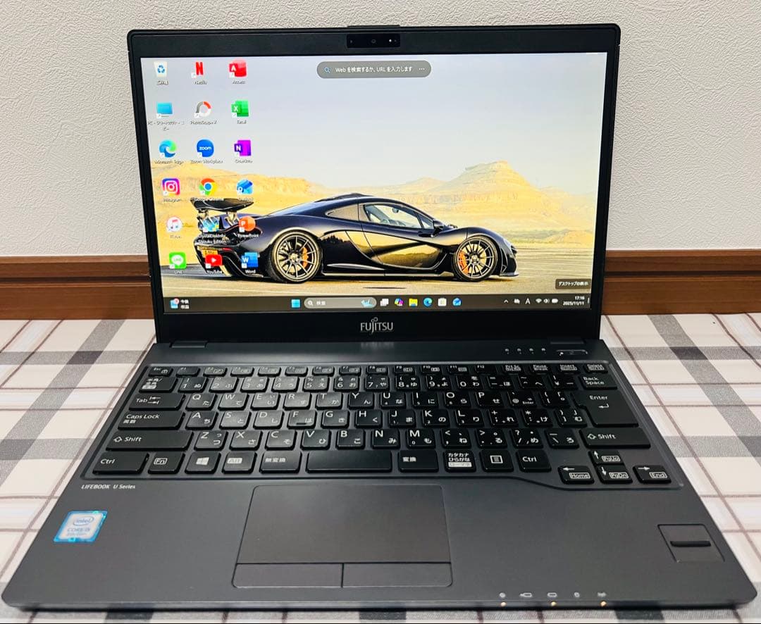 ★高性能★FUJITSU LIFEBOOK/Win11/M.2 SSD256gb
